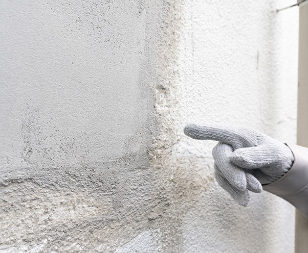 モルタル欠損補修